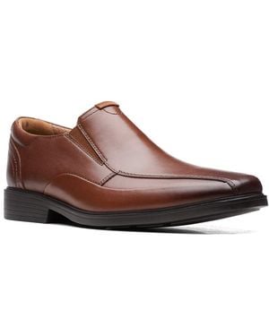 Clarks Lite Ave Leather Loafer - Brown