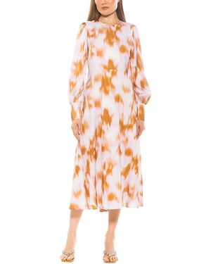 Alexia Admor Sophie Maxi Dress - Orange