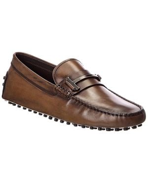 Tod's Leather Loafer - Brown