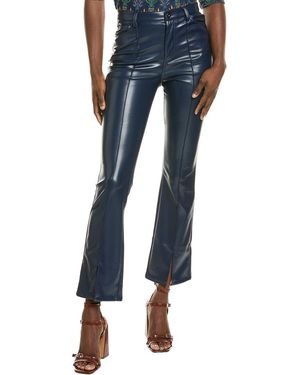 Johnny Was Flare Vegan Leather Pant - Blue