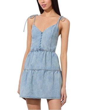 Alice + Olivia Shanti Mini Dress - Blue