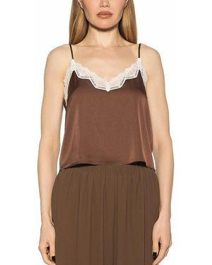 Alexia Admor Isla Camisole - Brown
