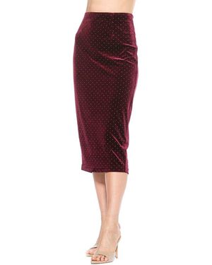 Alexia Admor Jayden Pencil Skirt - Red