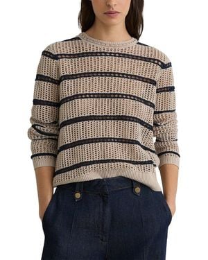 Reiss Skylar Open Knit Stripe Sweater - Multicolor