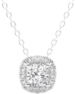 Lab Grown Diamonds 14K 1.00 Ct. Tw. Lab-Grown Diamond Pendant - White