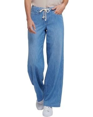 NYDJ Teresa Riviera Sky Wide Leg Jean - Blue