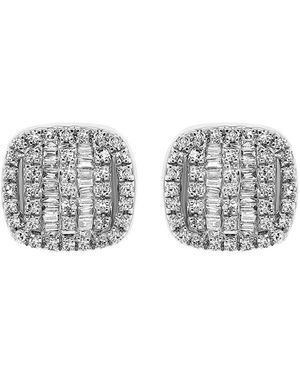 Diana M. Jewels Fine Jewellery 14k 0.33 Ct. Tw. Diamond Earrings - Grey