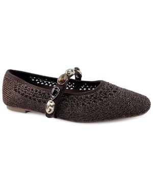 Kenneth Cole Zeta Stones Flat - Black