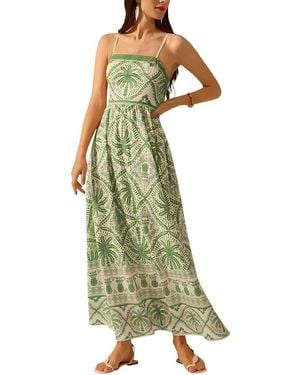 CAMILA BLANCO Maxi Dress - Green