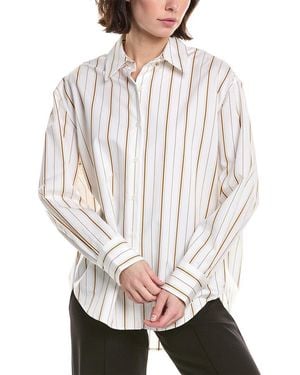 Rag & Bone Jessica Stripe Shirt - White