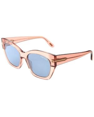 Tom Ford Ft1422 54Mm Sunglasses - Pink