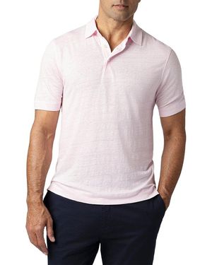 Robert Talbott Davis Linen Jersey T-Shirt - White