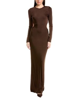 Et Ochs Reagan Gown - Brown