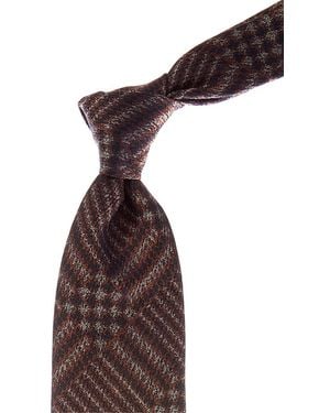 Canali Silk Tie - Brown