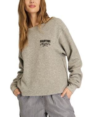 Project Social T Matcha/Martini Reversible Sweatshirt - Grey