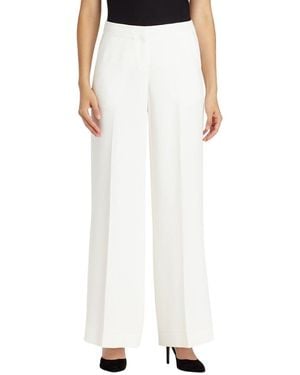 Lafayette 148 New York Plus Kenmare Pant - White