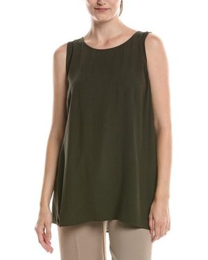 Eileen Fisher Silk Tunic - Green