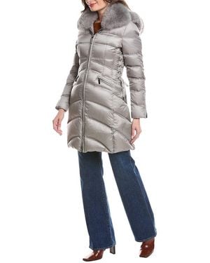 Dawn Levy Cloe Puffer Coat - Blue