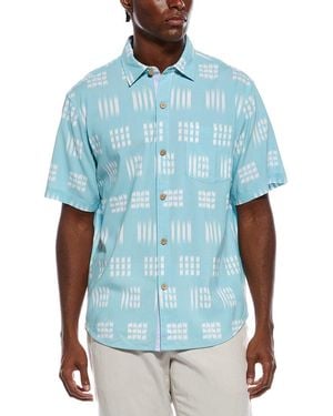 Tommy Bahama Coastal Ease Aqua Kay Shirt - Blue
