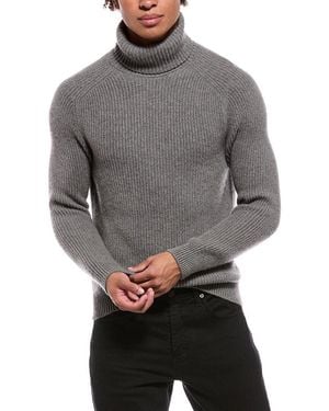 Isaia Cashmere Turtleneck Jumper - Grey