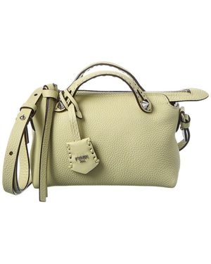 Fendi By The Way Selleria Mini Leather Satchel - Natural