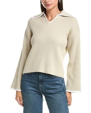 Rag & Bone Isabella Polo Jumper - White