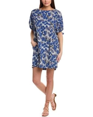 Weekend Max Mara Astor Shift Dress - Blue