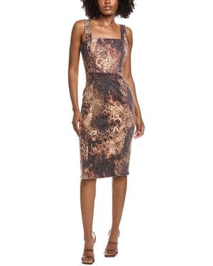 Ramy Brook Print Tamera Dress - Brown