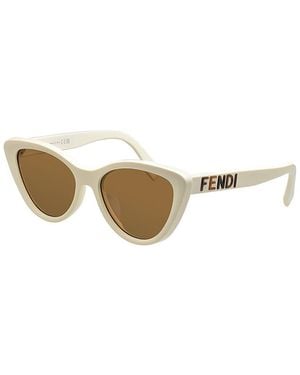 Fendi 55Mm Sunglasses - Natural