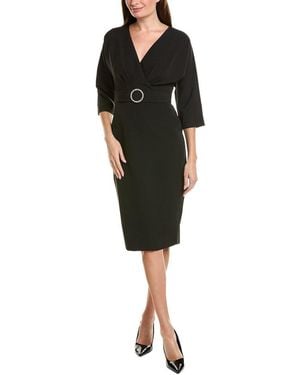 Eliza J Midi Dress - Black