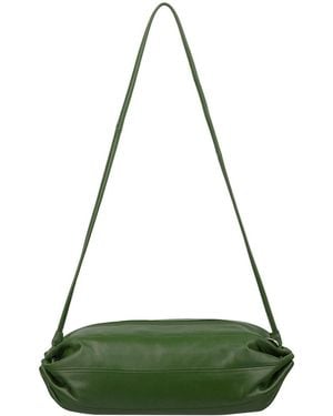 Marimekko Karla Leather Shoulder Bag - Green