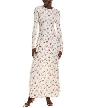WeWoreWhat Open Back Maxi Dress - Natural