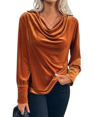 CHARLOTTE GREEN Blouse - Orange