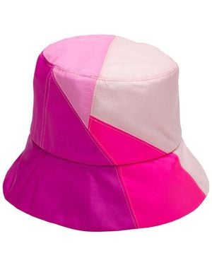Eugenia Kim Yuki Patchwork Bucket Hat - Pink