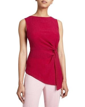 Santorelli Aurora Blouse - Red