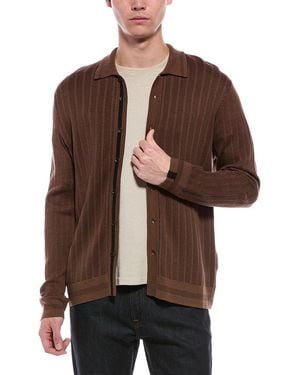 Rag & Bone Harvey Rib Shirt - Brown