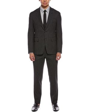 Canali 2Pc Wool-Blend Suit - Black