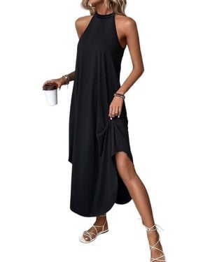 Emma way Midi Dress - Black