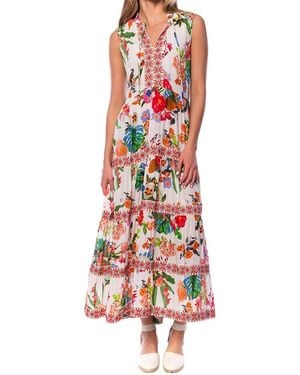 Tolani Harshi Sleeveless Maxi Dress - Red