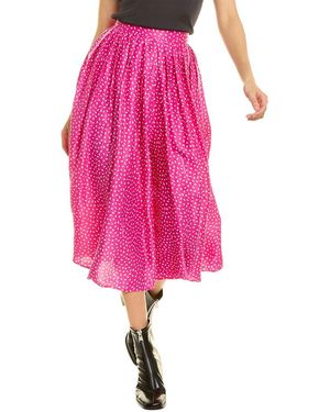 Off-White c/o Virgil Abloh Pleated A-line Skirt - Pink