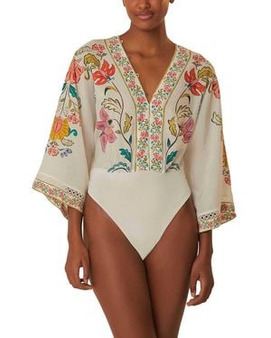 FARM Rio Bodysuit - Brown