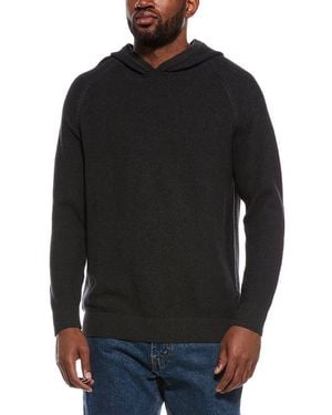 The Normal Brand Coolmax Textured Hooded Jumper - Black