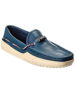 Tod's Leather Loafer - Blue