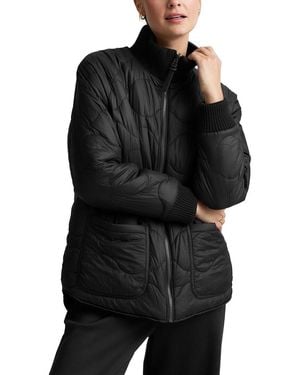 Beyond Yoga 2-way Quilted Jacket - Black