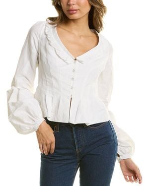 Brock Collection Collection Giacca Sabrina Top - White
