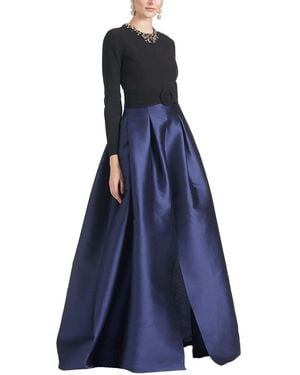 Sachin & Babi Victoria Gown - Blue