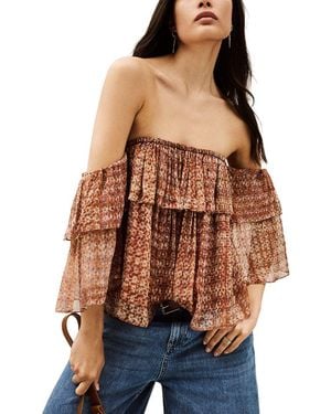 Ba&sh Rush Top - Brown