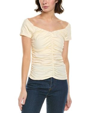 Rebecca Minkoff Devin Off-Shoulder Top - Natural