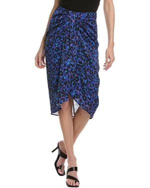 Ba&sh Sheath Skirt - Blue