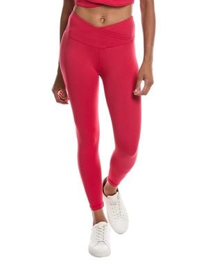 Sweaty Betty 26in All Day 7/8 Wrap Waist Legging - Red